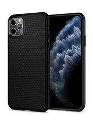 Spigen Apple iPhone 11 Pro Liquid Air Mobile Phone Case Cover, Matte Black