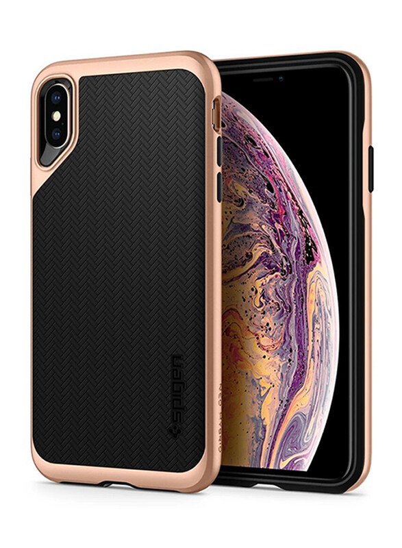 

Spigen Apple iPhone XS Max Neo Hybrid Mobile Phone Case Cover, Blush Gold