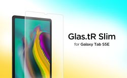 Spigen Samsung Galaxy Tab S5e Glas.tR Slim Tempered Glass Screen Protector, Clear