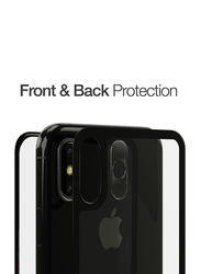 Amazing Thing Apple iPhone XS Max Supreme Glass Special Edition Front and Back Tempered Glass Screen Protector, with Lens Protection, Black