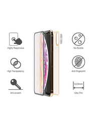 Amazing Thing Apple iPhone XS/X Supreme Glass Special Edition Front and Back Tempered Glass Screen Protector, with Lens Protection, Beige