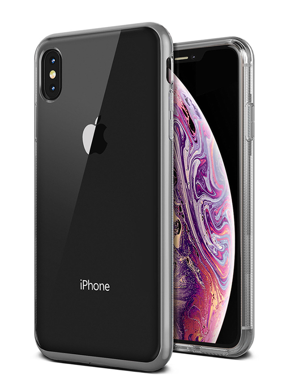 في ار اس ديزاين غطاء حماية آبل آيفون XS MAX, فضي