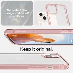 Spigen Ultra Hybrid for iPhone 14 Plus Case Cover - Rose Crystal