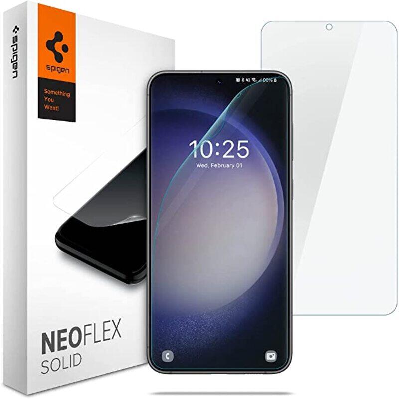 

Spigen Neo Flex Solid for Samsung Galaxy S23 Plus Screen Protector Case Friendly Flexible Film - 2 Pack