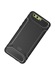 Tudia Huawei P10 TAMM Rugged Carbon Fiber Texture Mobile Phone Case Cover, Black