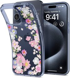 Spigen Liquid Crystal for iPhone 15 Pro case cover - Blossom