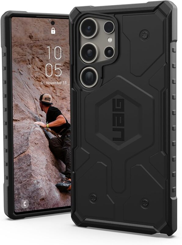 Urban Armor Gear UAG Samsung Galaxy S24 ULTRA case cover Pathfinder (18 Feet Drop Tested) - Black