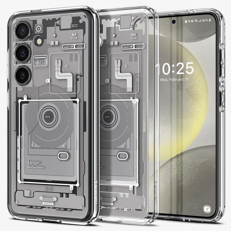 Spigen Samsung Galaxy S24 case cover Ultra Hybrid - Zero One White