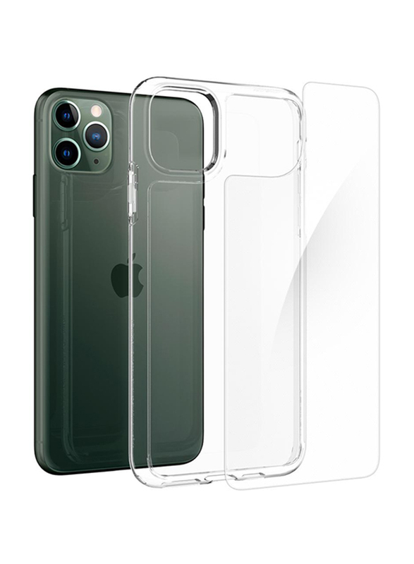 Spigen Apple iPhone 11 Pro Quartz Hybrid Mobile Phone Case Cover, Crystal Clear