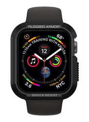 Spigen Rugged Armor Watch Case Cover for Apple Watch 40mm Series 4, Black