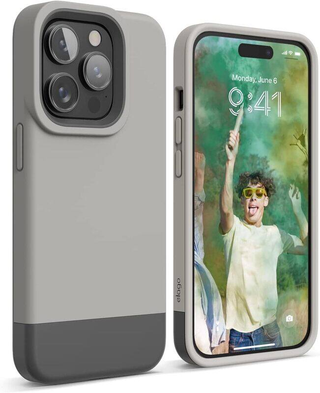 

Apple Elago Glide for iPhone 14 Pro Case Cover - Stone Dark Grey