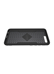Tudia Huawei P10 TAMM Rugged Carbon Fiber Texture Mobile Phone Case Cover, Black