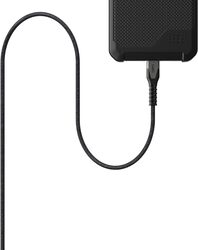 Urban Armor Gear UAG Rugged Kelvar Core USB-C to USB-C Cable 5 feet / 1.5 Meter 60W Power Delivery PD Reinforced Fast Charging Cable for iPhone 15, MacBook, iPad Pro, Samsung Galaxy - Black Gray