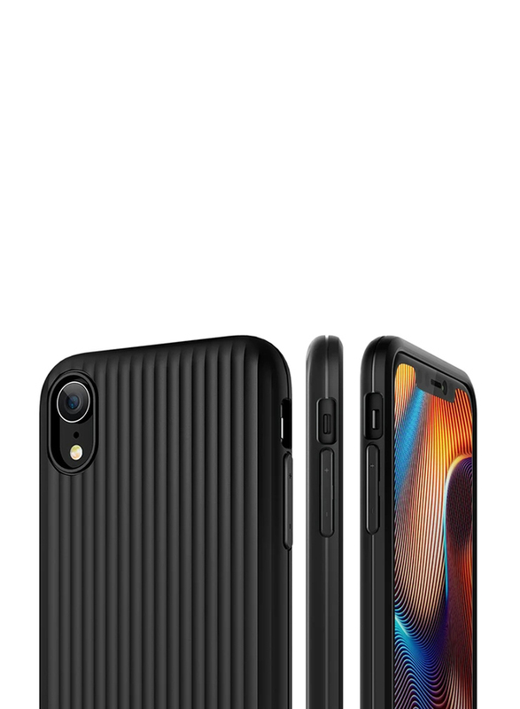 Vrs Design Apple iPhone XR Single Fit Label Mobile Phone Case Cover, Black