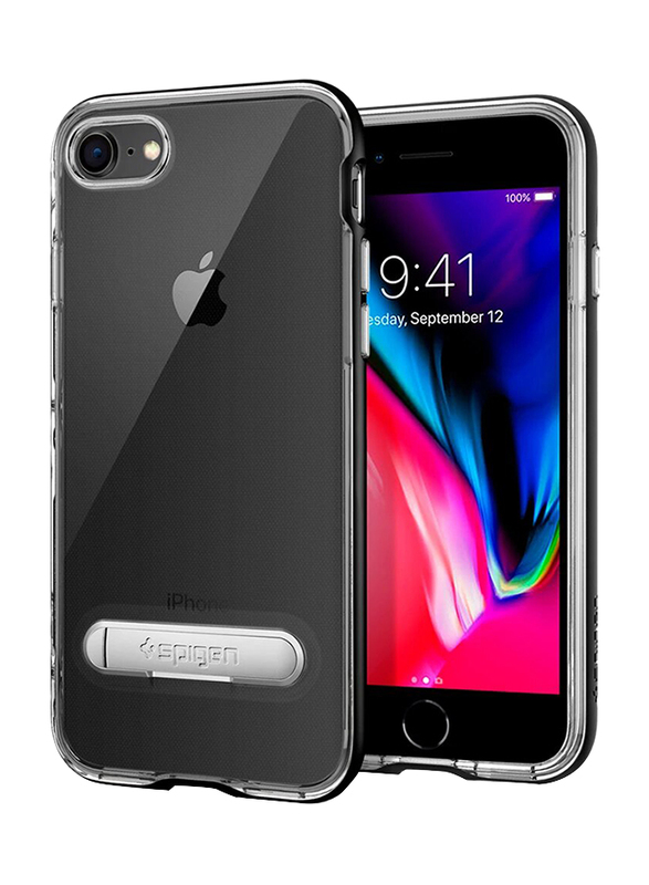 Spigen Apple iPhone 7 Crystal Hybrid Mobile Phone Case Cover, Black
