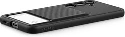 Spigen Samsung Galaxy S24 PLUS case cover Liquid Slot with Card Holder - Matte black