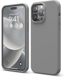 Elago Silicone for iPhone 14 Pro Max Case Cover - Dark Grey