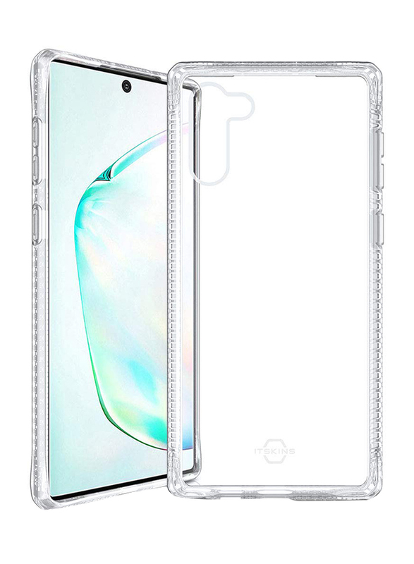 ITskins Samsung Galaxy Note 10 Hybrid Clear Mobile Phone Case Cover, Dual Layer with Hexotek 2.0 Drop Protection, Clear