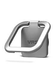 Vrs Design Finger Kickstand Phone Ring Holder, with 180 Degree Flip and 360 Rotation for All Smartphones, Light Silver