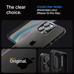 Spigen iPhone 15 Pro Max case cover Ultra Hybrid - Matte Black