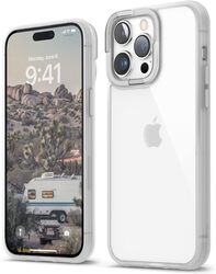 Elago Dual for iPhone 14 Pro Max Case Cover with Hybrid Technology - White