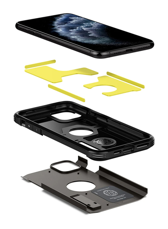Spigen Apple iPhone 11 Pro Tough Armor XP Mobile Phone Case Cover, with Extreme Impact Foam, Gunmetal