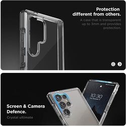 VRS Design Samsung Galaxy S24 ULTRA case cover Crystal Ultimate - Clear