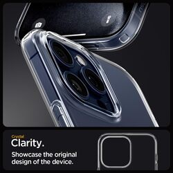 Spigen Liquid Crystal for iPhone 15 Pro case cover - Crystal Clear