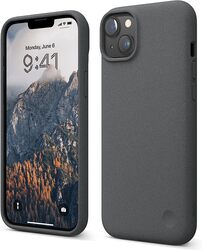 Elago Pebble for iPhone 14 Plus Case Cover (Pebble Coated) - Dark Grey