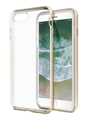 Vrs Design Apple iPhone 8 Plus/7 Plus Crystal Bumper Mobile Phone Case Cover, Gold