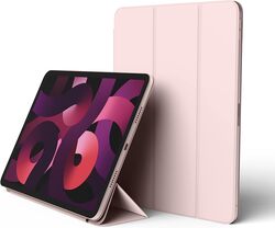 Elago Magnetic Folio for iPad Air 10.9 inch 5th Generation (2022) 4th Gen (2020) and iPad Pro 1st Gen Case Cover - Sand Pink with Auto Sleep and Wake function