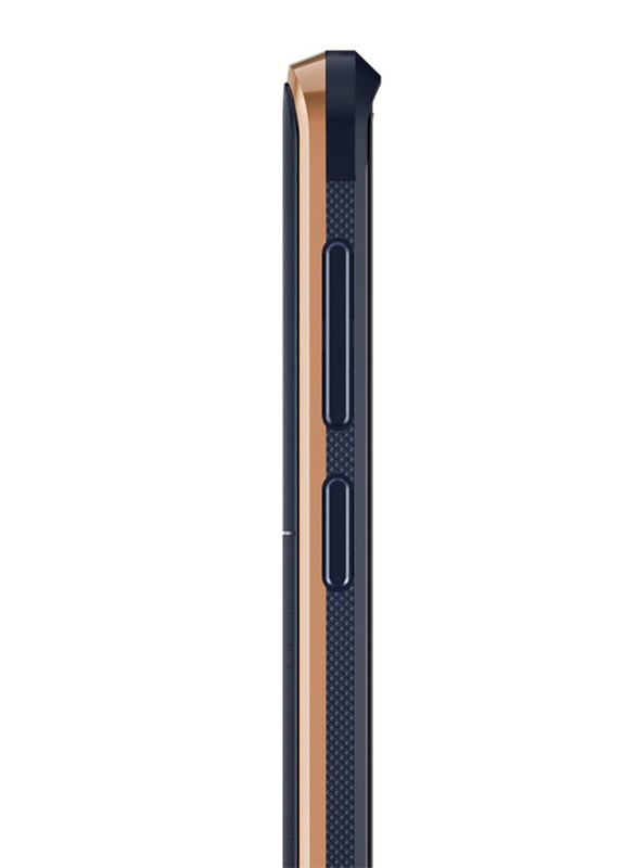 Vrs Design Samsung Galaxy S9 High Pro Shield Mobile Phone Case Cover, Indigo Blush Gold