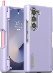 VRS Design Terra Guard Modern S (S-Pen Holder edition) for Samsung Galaxy Z Fold 6 case cover - Purple