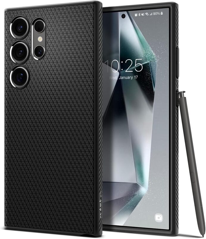 Spigen Samsung Galaxy S24 ULTRA case cover Liquid Air - Matte Black