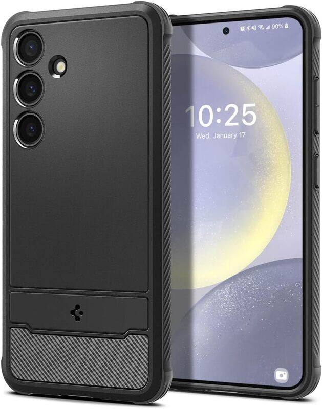 

Spigen Samsung Galaxy S24 PLUS case cover Rugged Armor - Matte Black