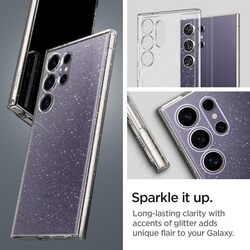 Spigen Samsung Galaxy S24 ULTRA case cover Liquid Crystal Glitter - Crystal Quartz