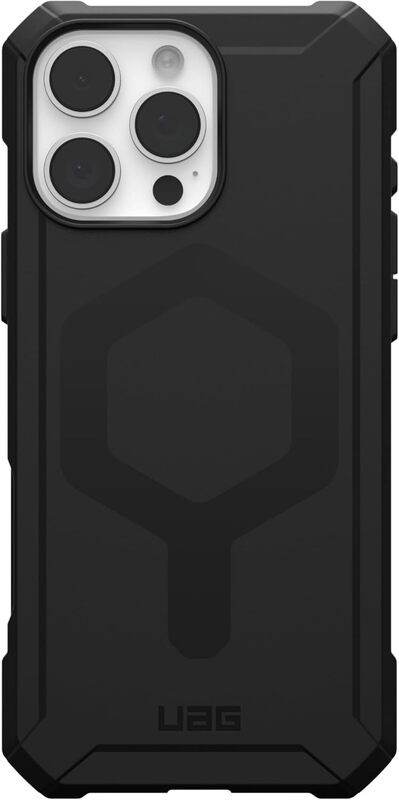 Urban Armor Gear UAG iPhone 16 Pro Max Essential Armor (MagSafe) case cover - Black