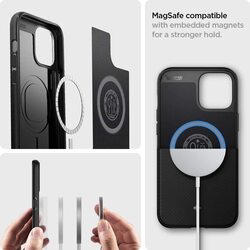 Spigen Apple iPhone 12 Mini Case Cover with Magsafe Mag Armor, Black