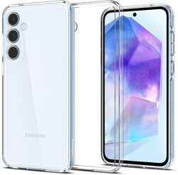 Spigen Ultra Hybrid for Samsung Galaxy A55 Case Cover - Crystal Clear