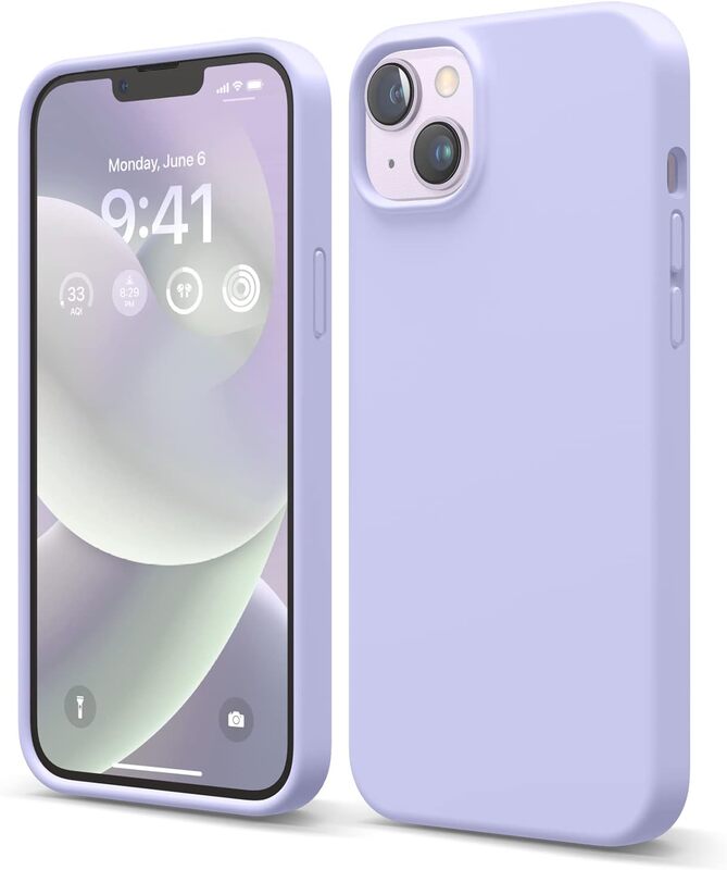 Elago Silicone for iPhone 14 Plus Case Cover - Purple