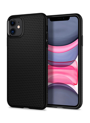 Spigen Apple iPhone 11 Liquid Air Mobile Phone Case Cover, Matte Black