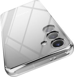 elago Samsung Galaxy S24 Plus case cover Hybrid Precise Camera Cutouts, Sleek and Light Design, Protective, PC/TPU Hybrid Technology, Shockproof Bumper - Transparent