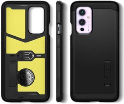 Spigen OnePlus 9 Case Cover Tough Armor with Extreme Impact Foam, Black