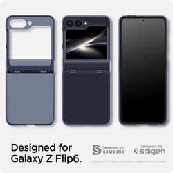 Spigen Ultra Hybrid Pro for Samsung Galaxy Z Flip 6 case cover (2024) - Frost Navy Blue