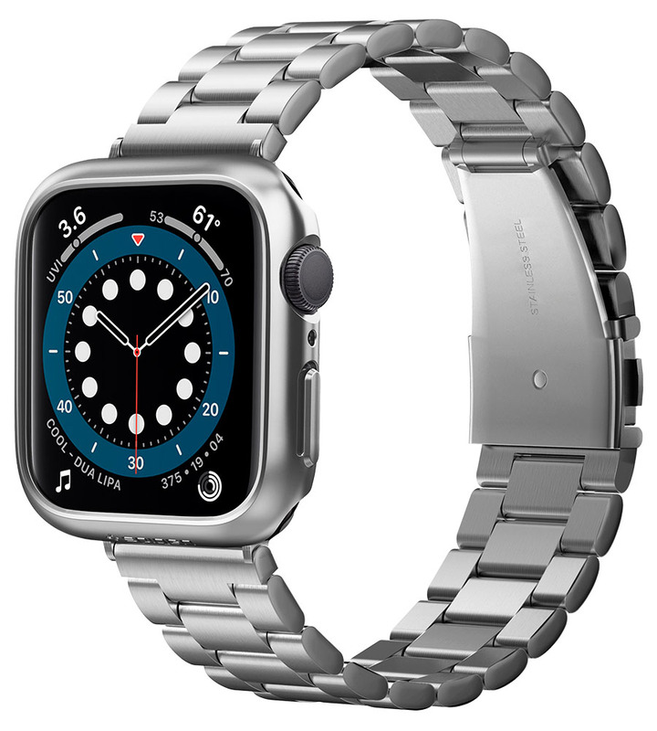 Spigen Apple Watch 44mm Series 6 / SE / 5/4 PC case cover Thin Fit - Graphite