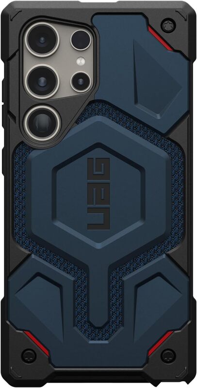 Urban Armor Gear UAG Samsung Galaxy S24 ULTRA case cover Monarch Pro Kevlar MagSafe Compatible (25 Feet Drop Tested) - Kevlar Mallard