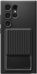 Spigen Samsung Galaxy S24 ULTRA case cover Liquid Slot with Card Holder - Matte Black