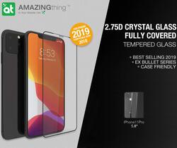 Amazing Apple Thing iPhone 11 Pro/ XS Supreme Glass Fully Covered 2.75D Tempered Glass Screen Protector, with Easy install Quick Installer Align Tray, Clear