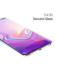 Amazing Thing Samsung Galaxy S10 Plus Supreme Glass 3D Loca Technology Curved Tempered Glass Screen Protector, with UV Light Protection, Clear