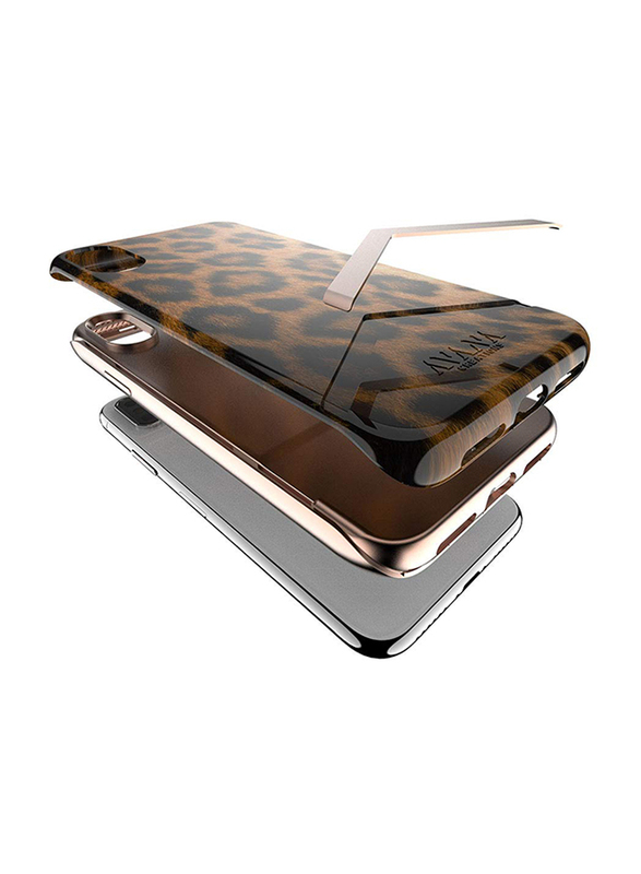 Avana Must Apple iPhone XS/X Mobile Phone Case Cover, Grrr (Leopard Print)